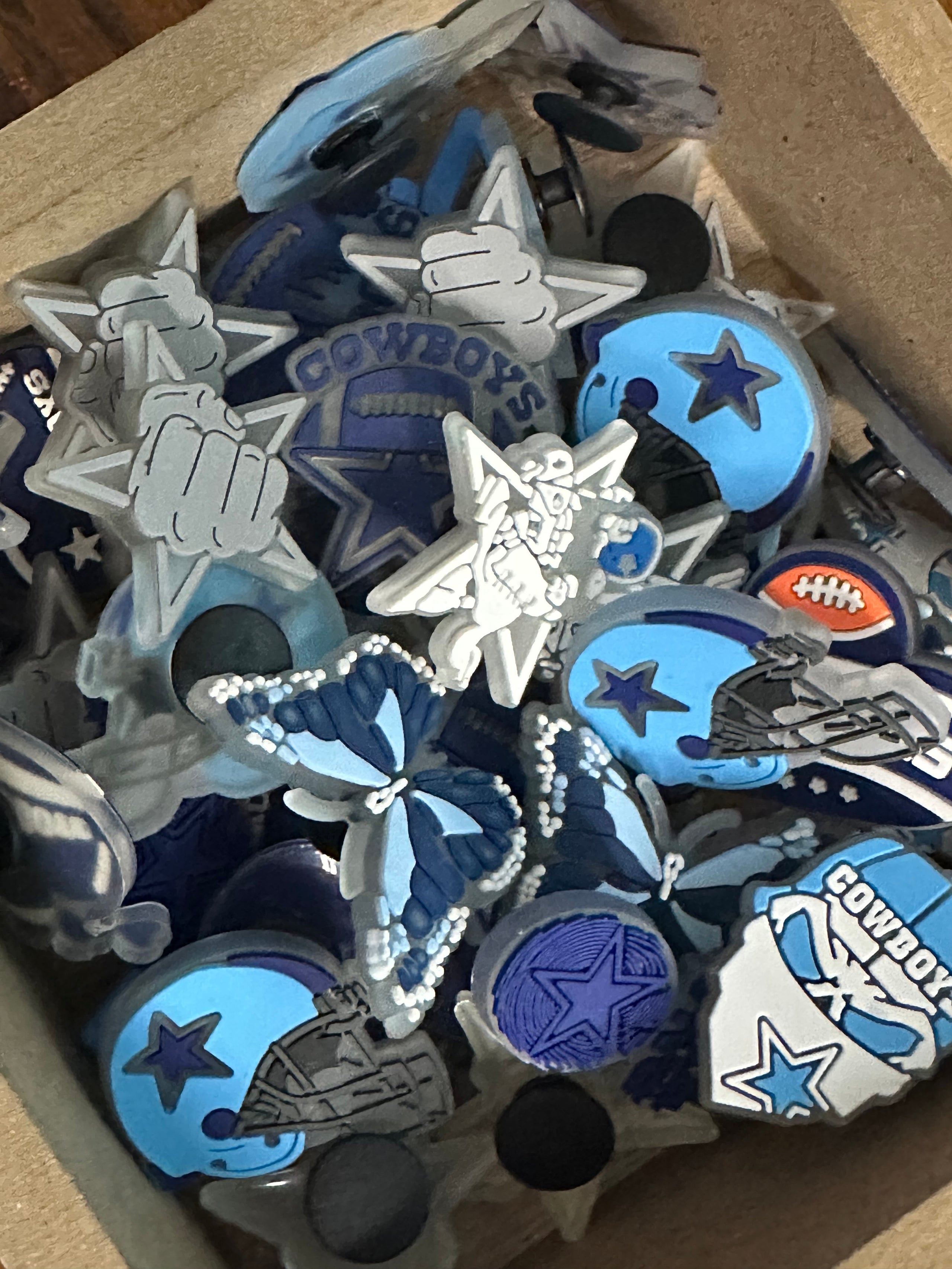 Cowboys Jibbitz TrinBugs Boutique